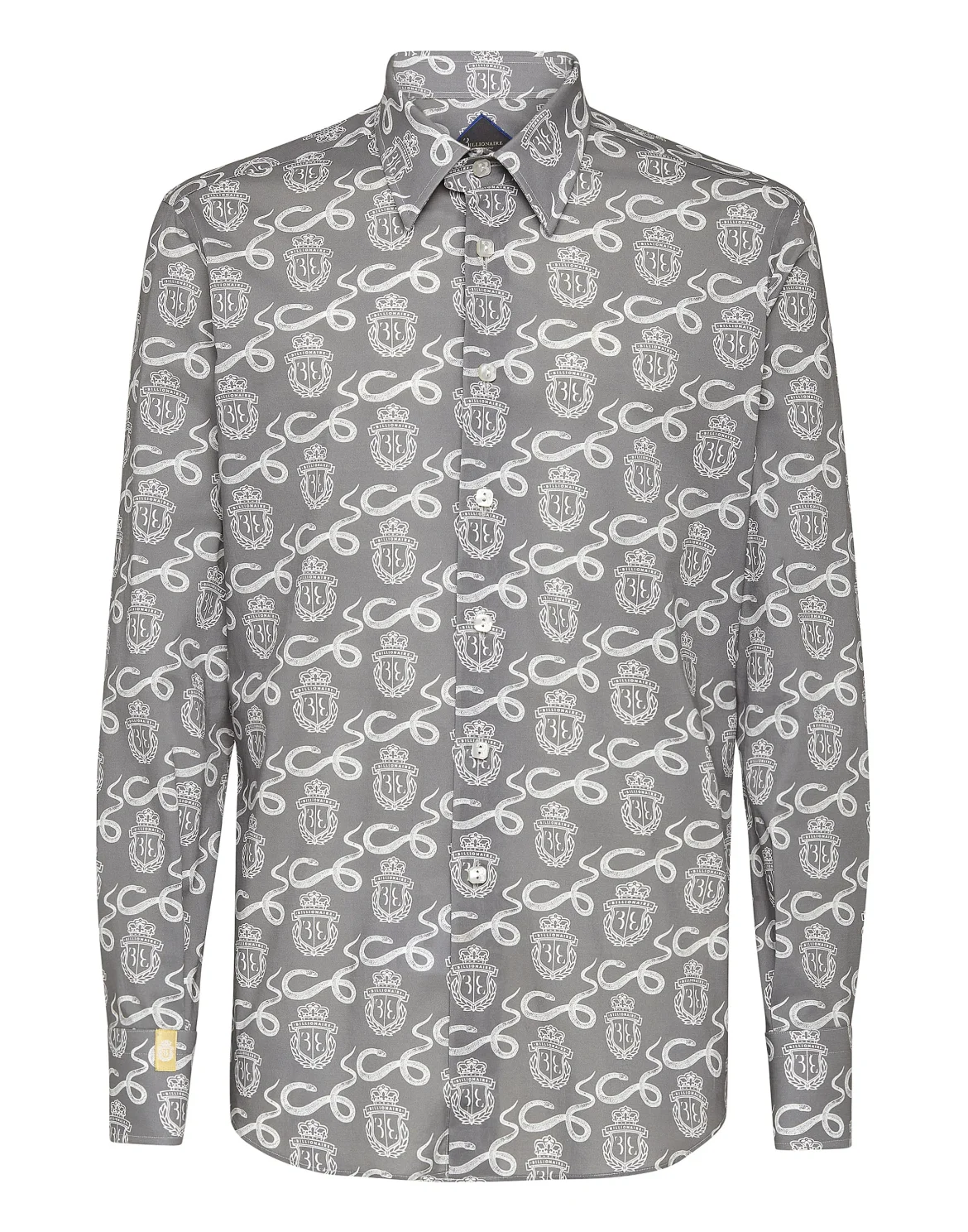 Shirt Silver Cut LS Snake, цвет: Серый