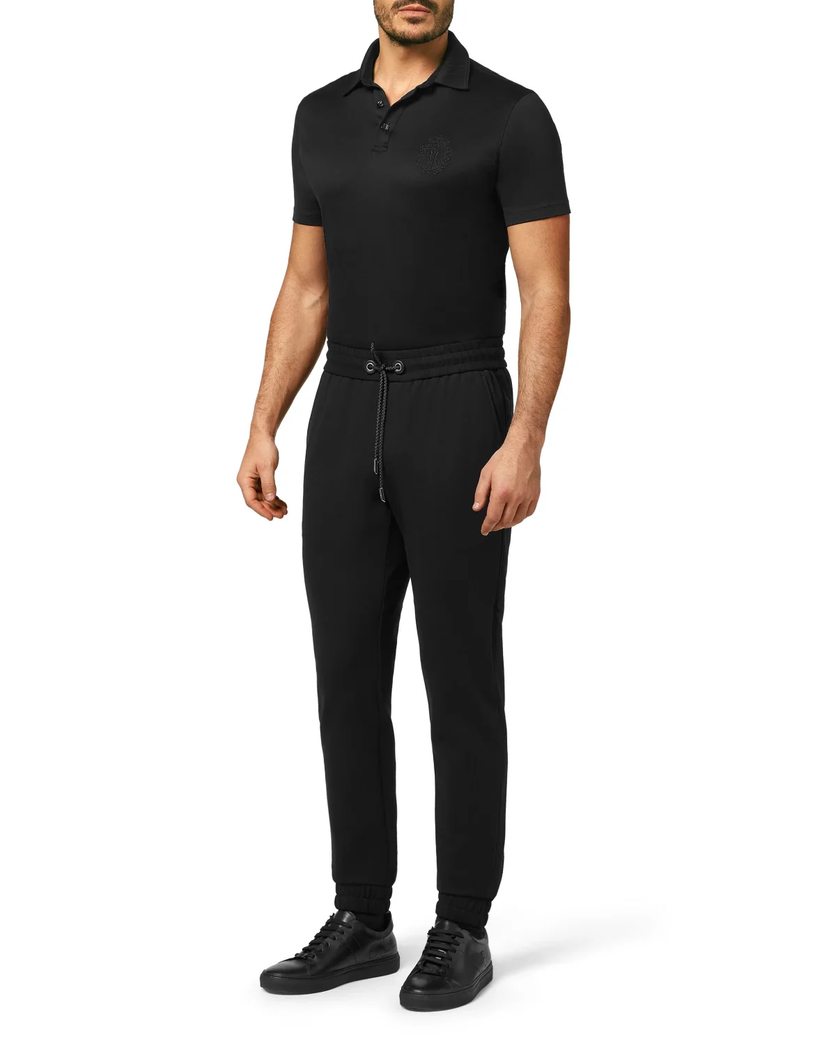 Jersey Trousers Crest, цвет: Черный