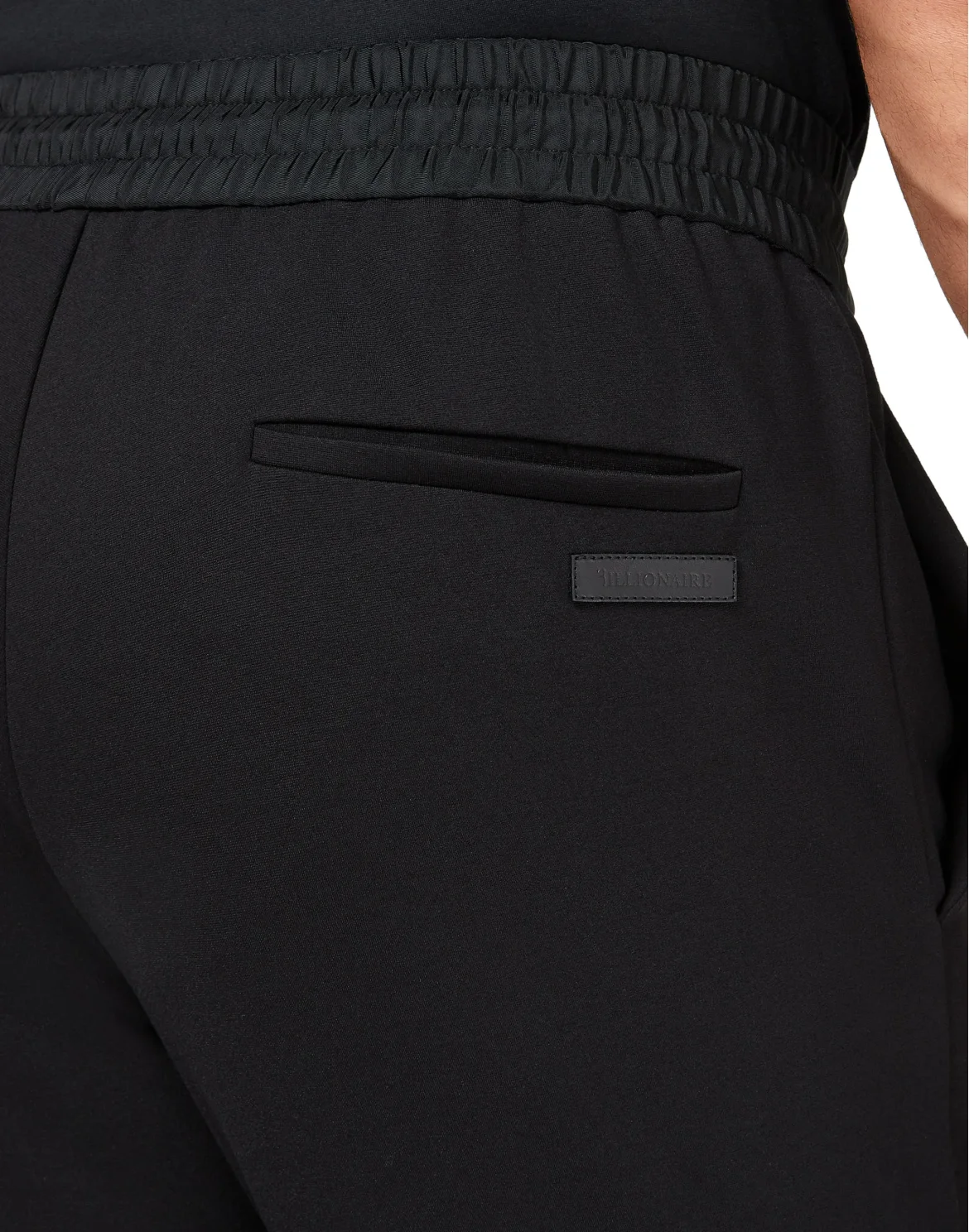 Jersey Trousers Nylon inserts Istitutional, цвет: Черный