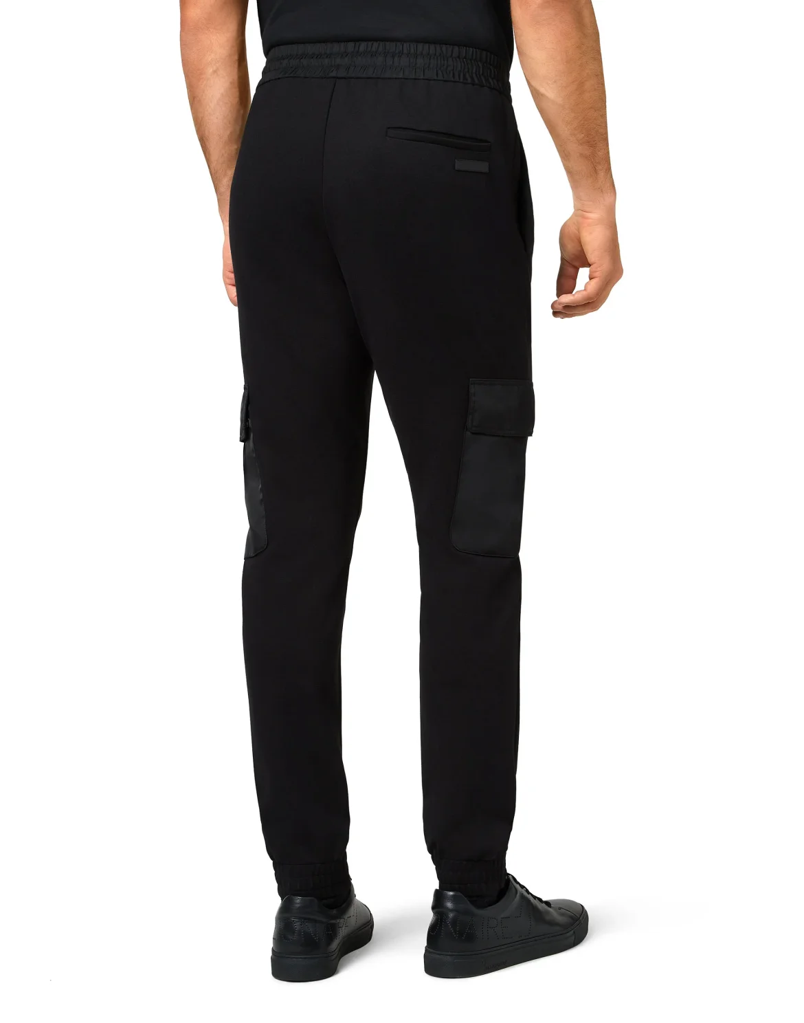 Jersey Trousers Nylon inserts Istitutional, цвет: Черный