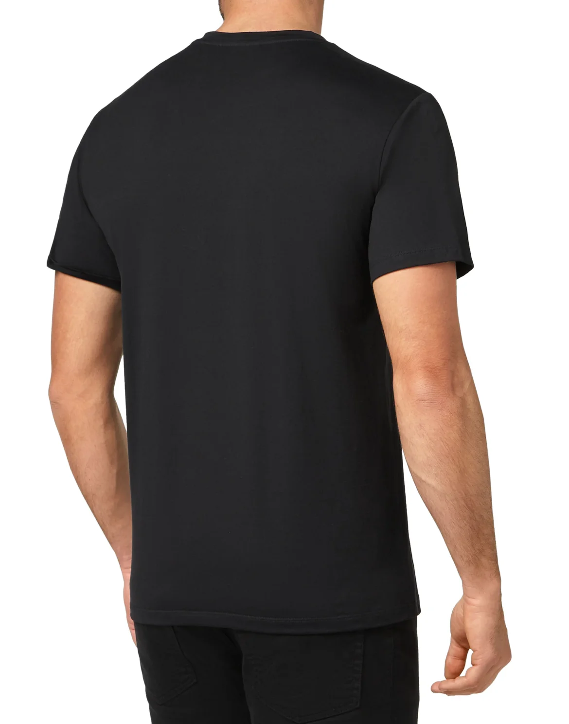 T-shirt Round Neck SS Snake, цвет: Черный