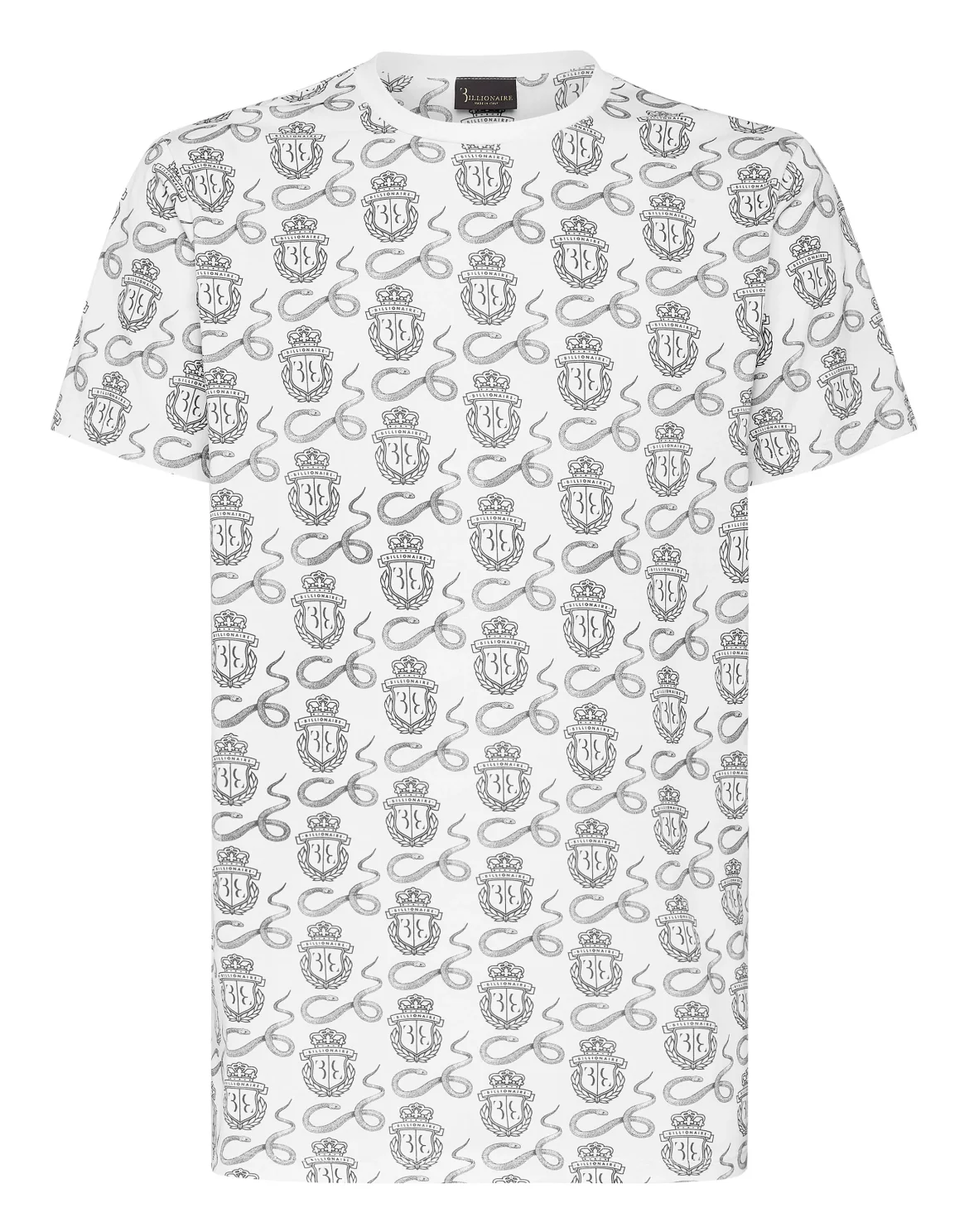 T-shirt Round Neck SS  Snake, цвет: Белый