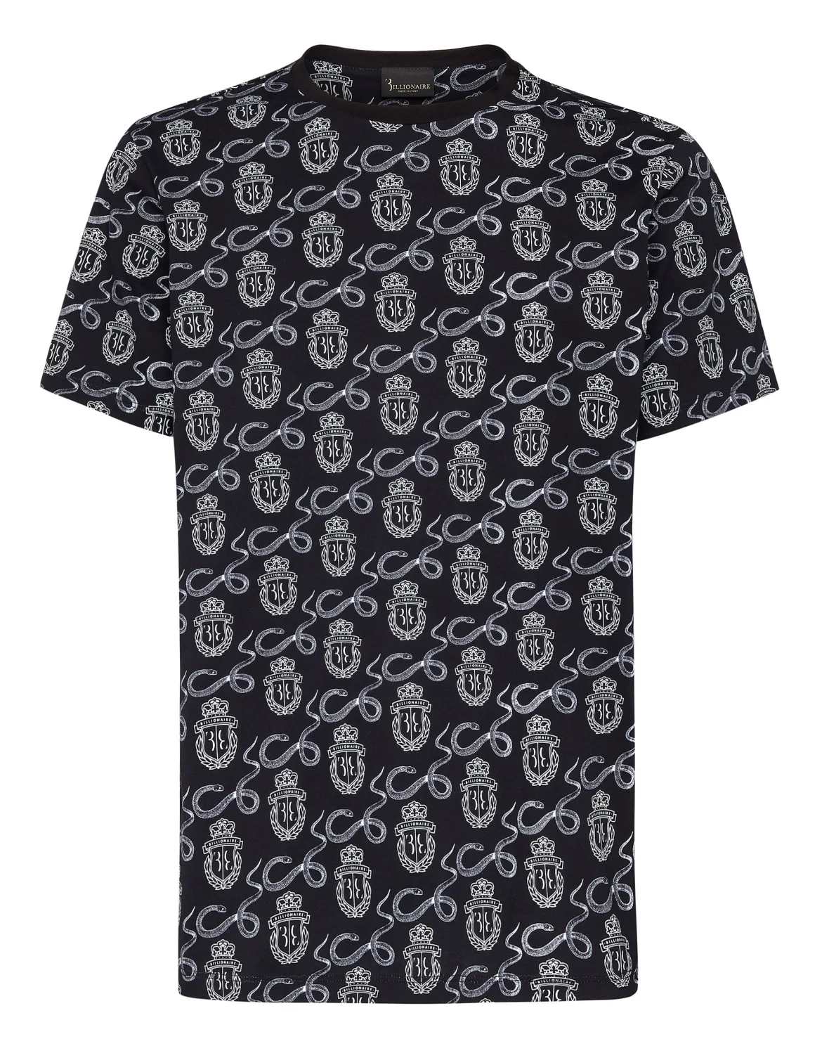 T-shirt Round Neck SS  Snake, цвет: Синий