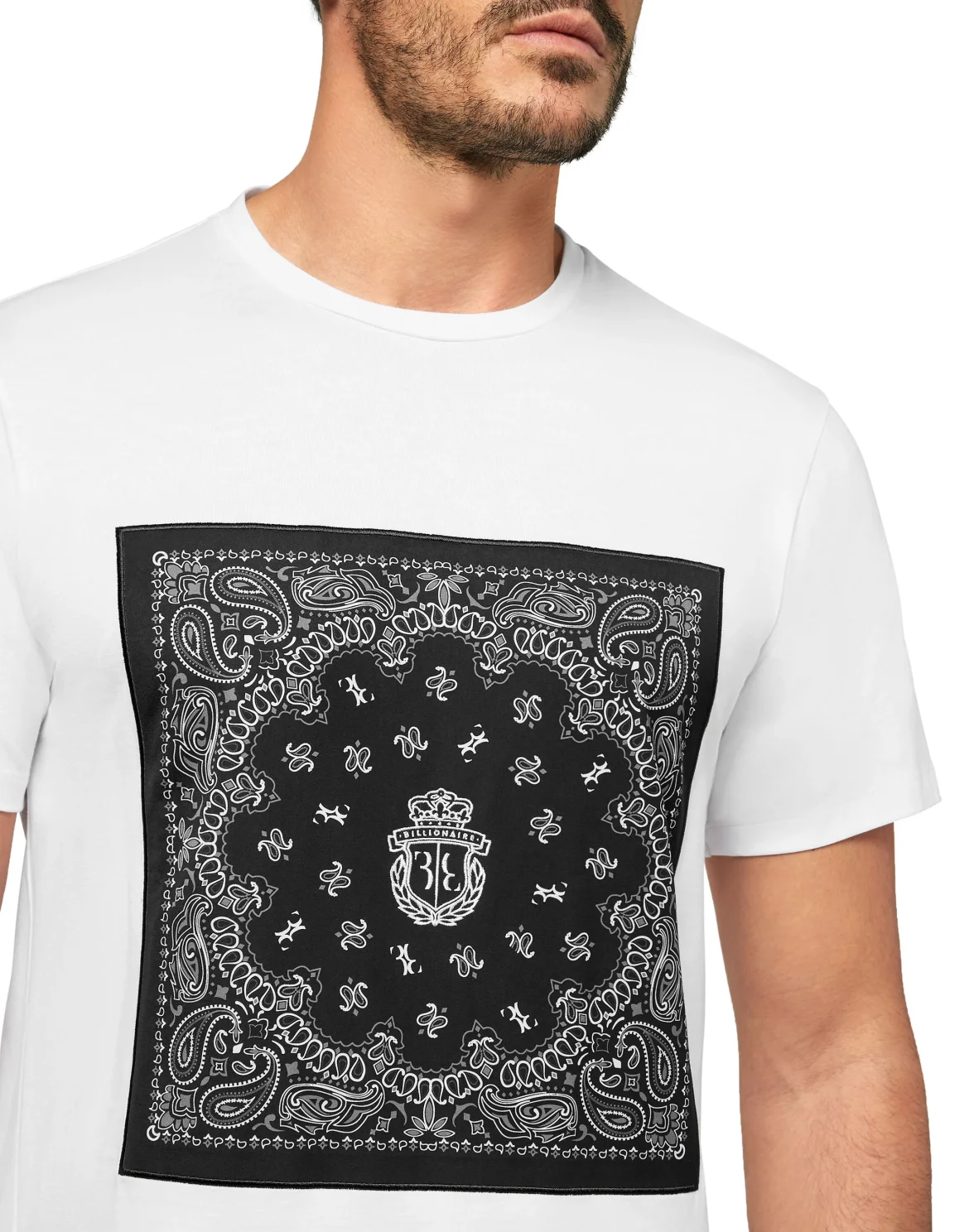 T-shirt Round Neck SS Crest, цвет: Белый
