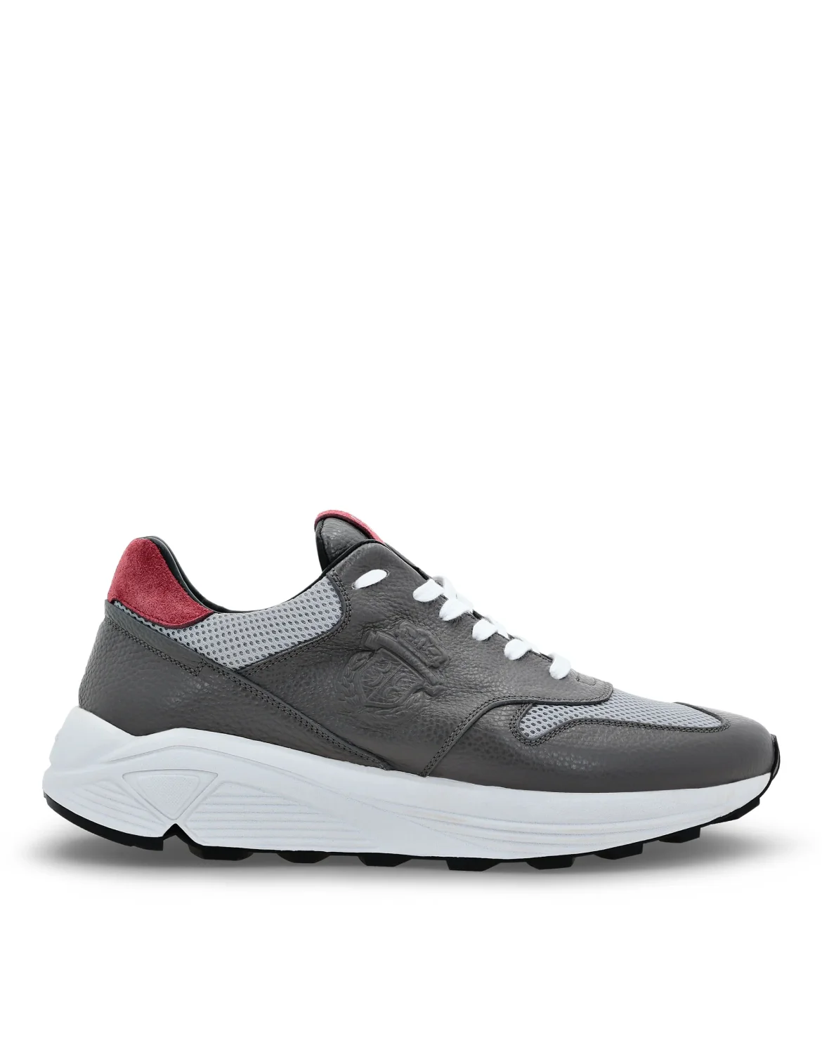 Runner mix leathers Crest, цвет: Серый