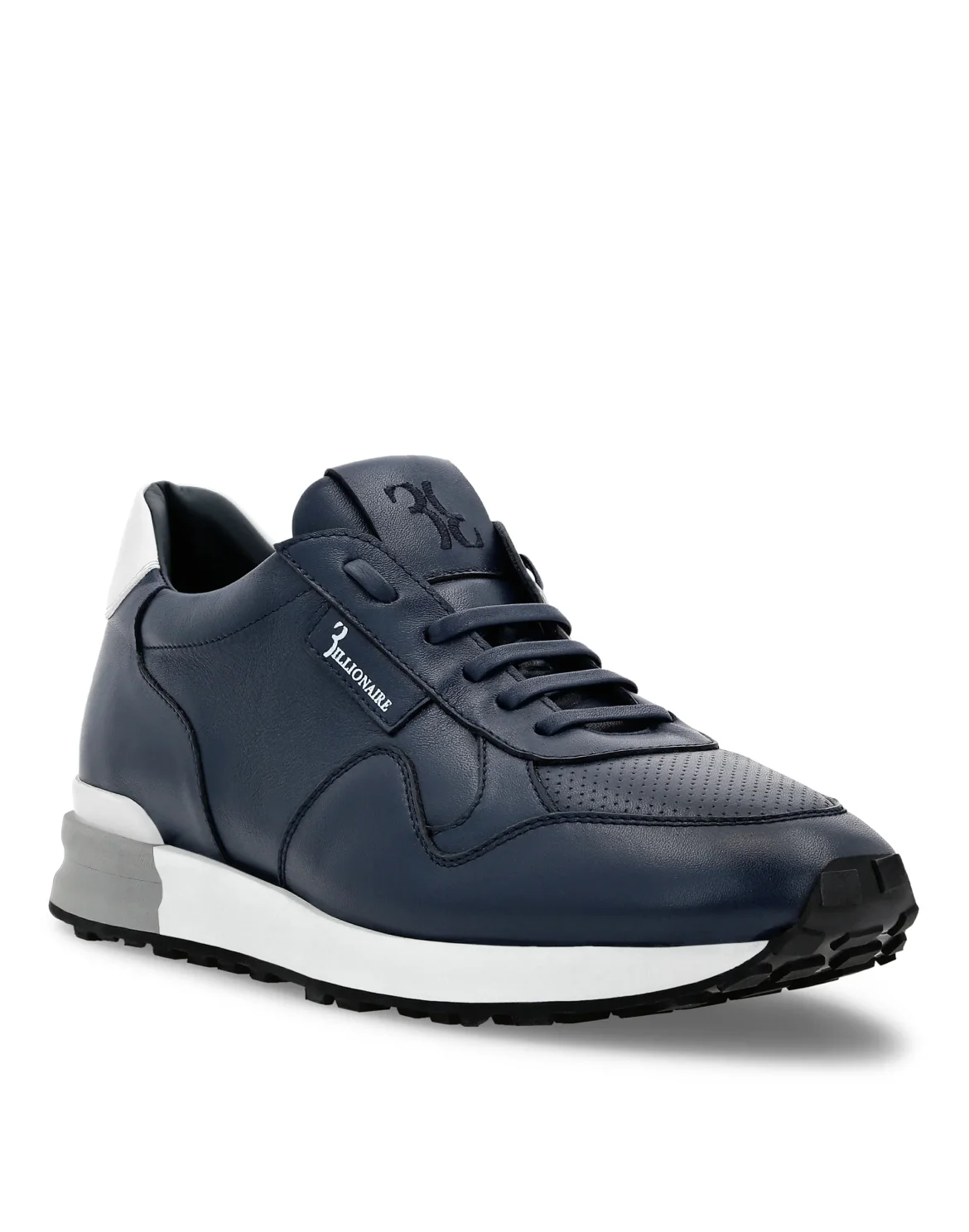 Leather Runner Istitutional, цвет: Синий