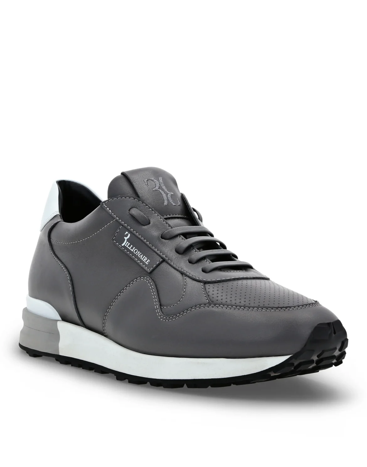 Leather Runner Istitutional, цвет: Серый