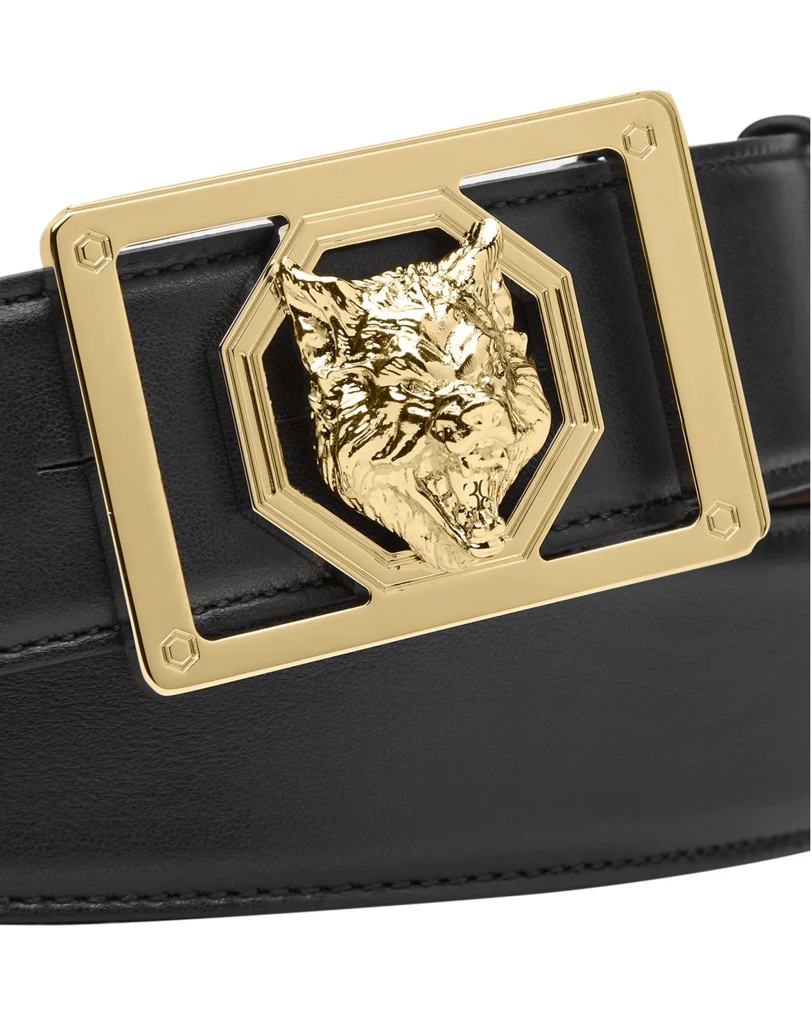Leather Belt, цвет: Черный