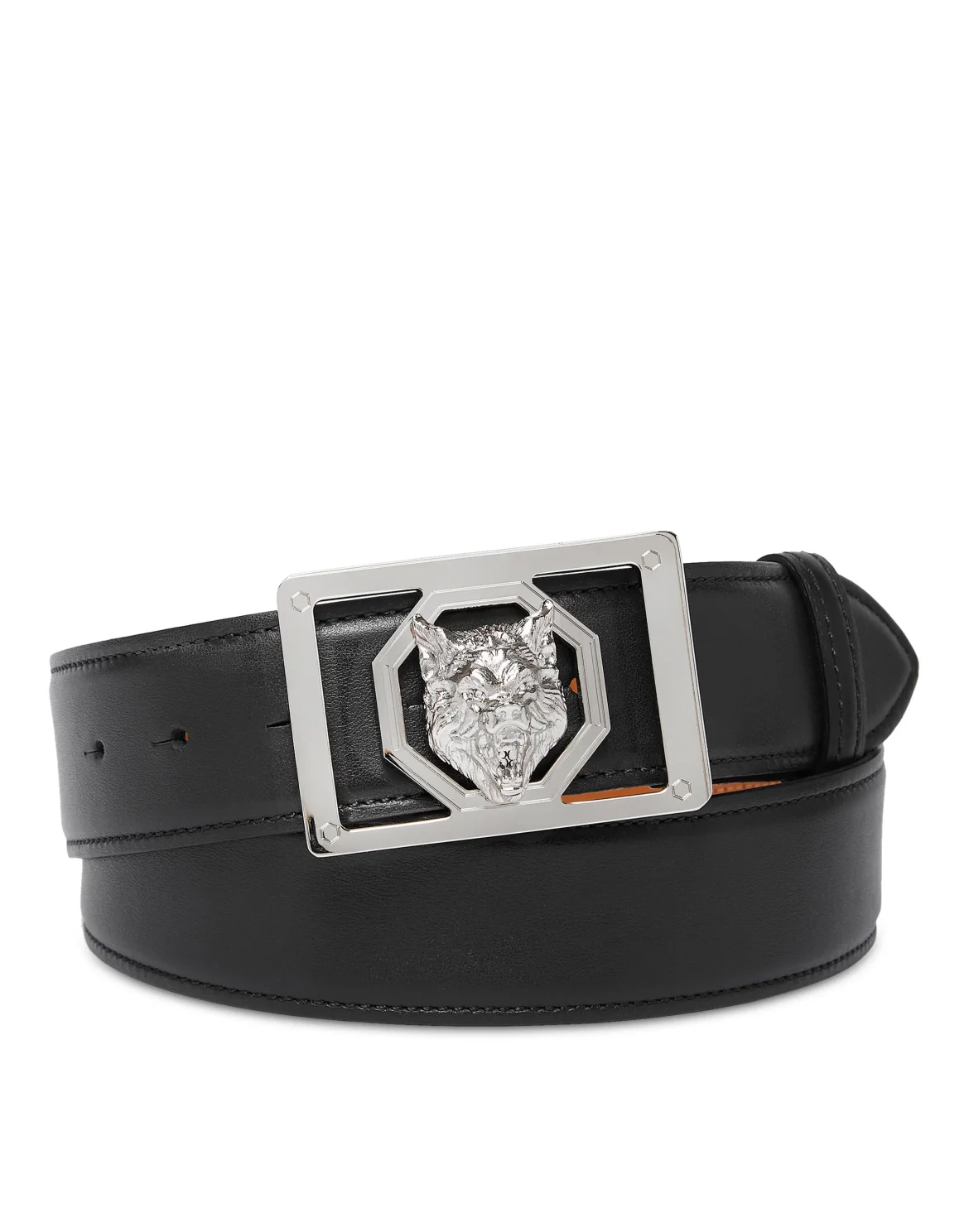 Leather Belt, цвет: Черный