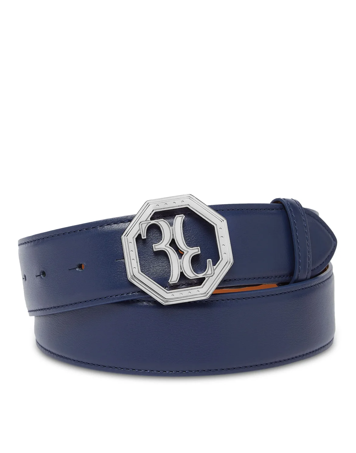 Leather Belt, цвет: Синий