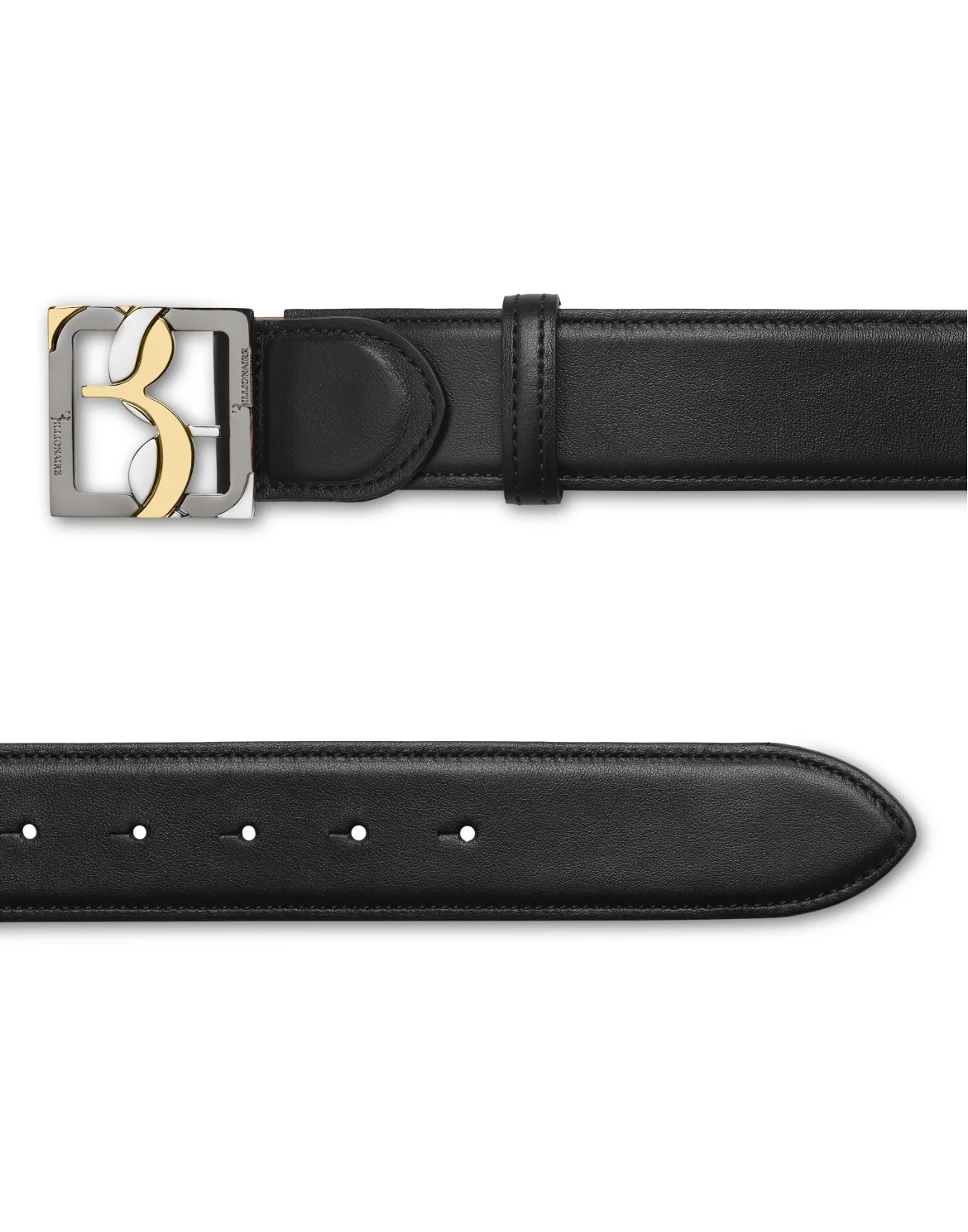 Leather Belt, цвет: Черный
