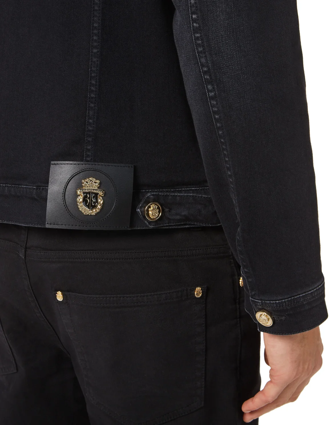 Denim Jacket Crest, цвет: Черный