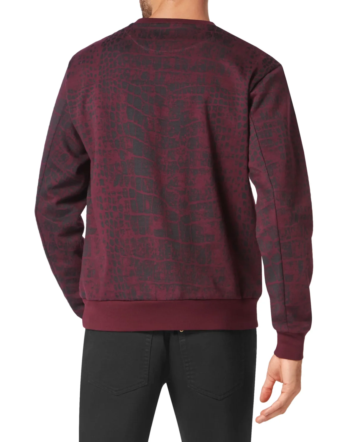 Sweatshirt LS Crocco Print, цвет: Зеленый