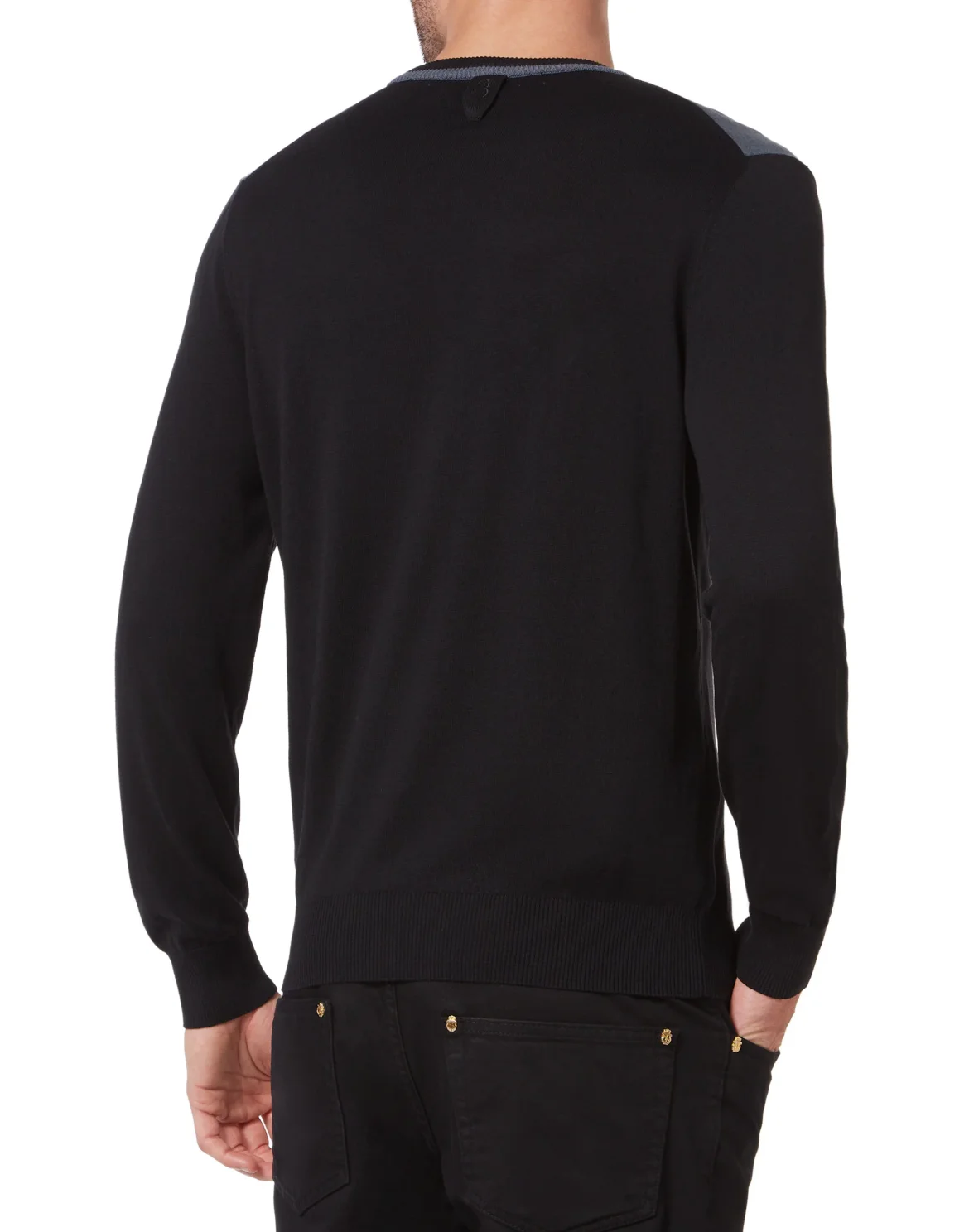 Pullover Round Neck LS, цвет: Черный