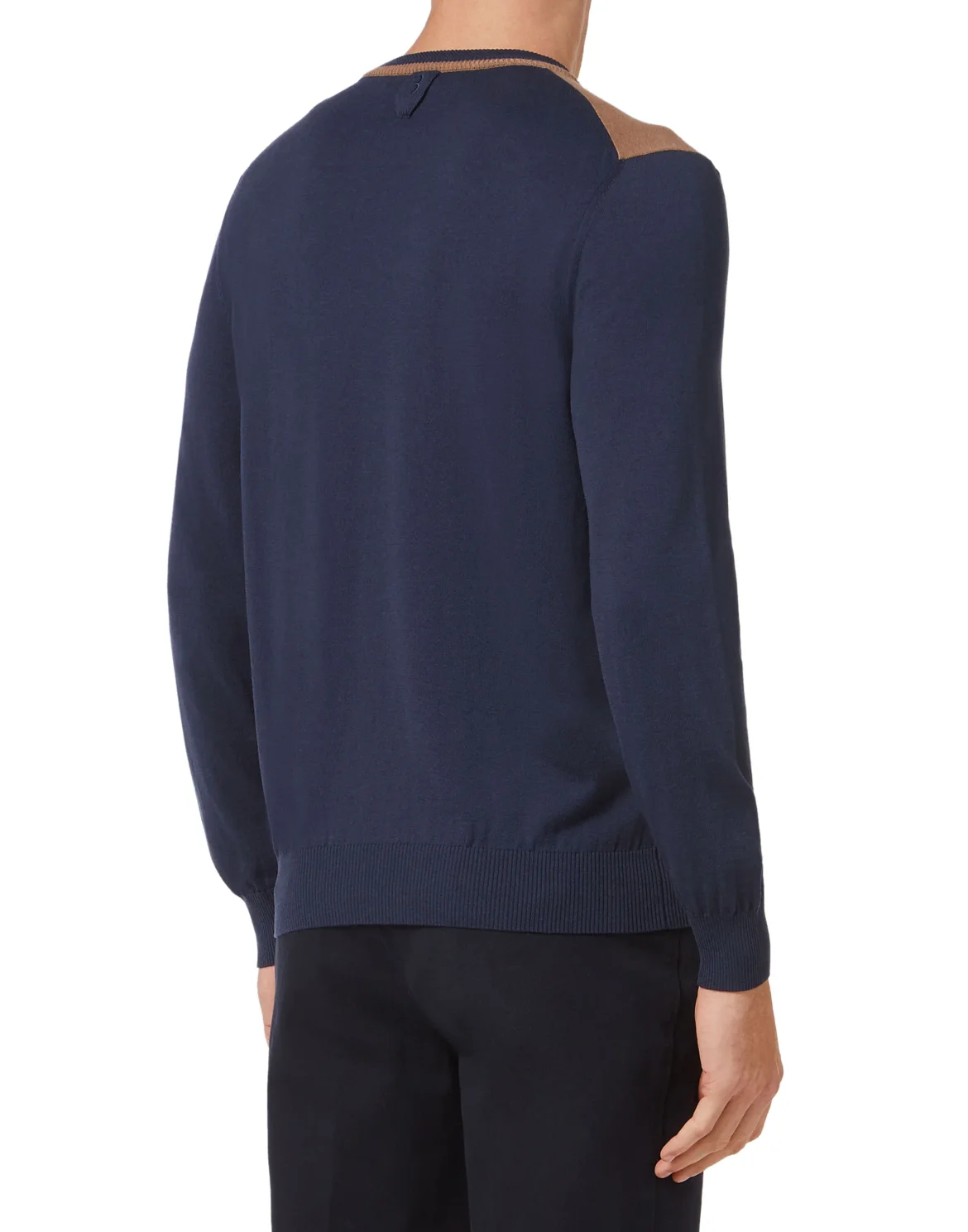 Pullover Round Neck LS, цвет: Синий