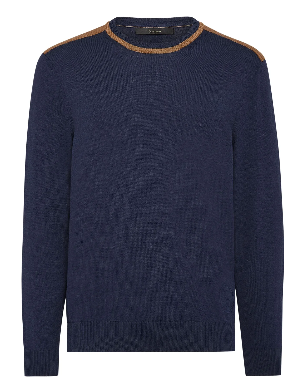 Pullover Round Neck LS, цвет: Синий
