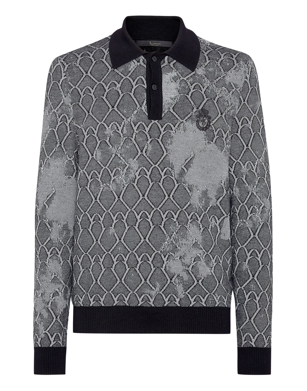 Polo shirt LS, цвет: Черный