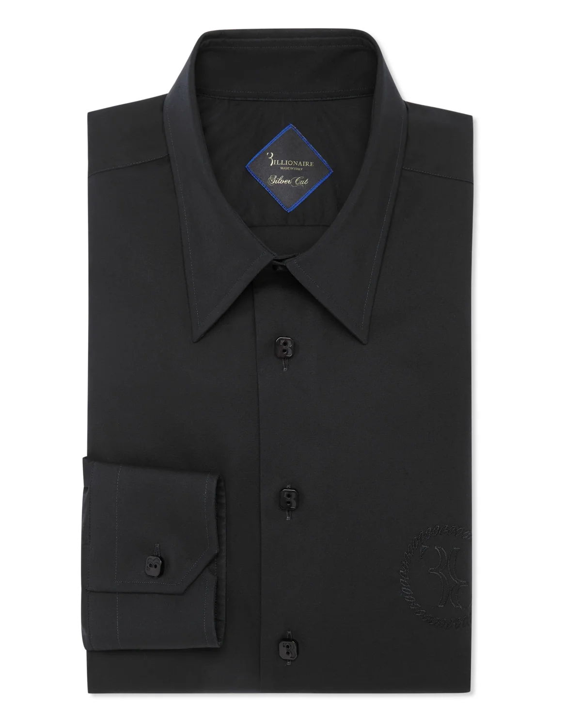 Shirt Silver Cut LS, цвет: Черный