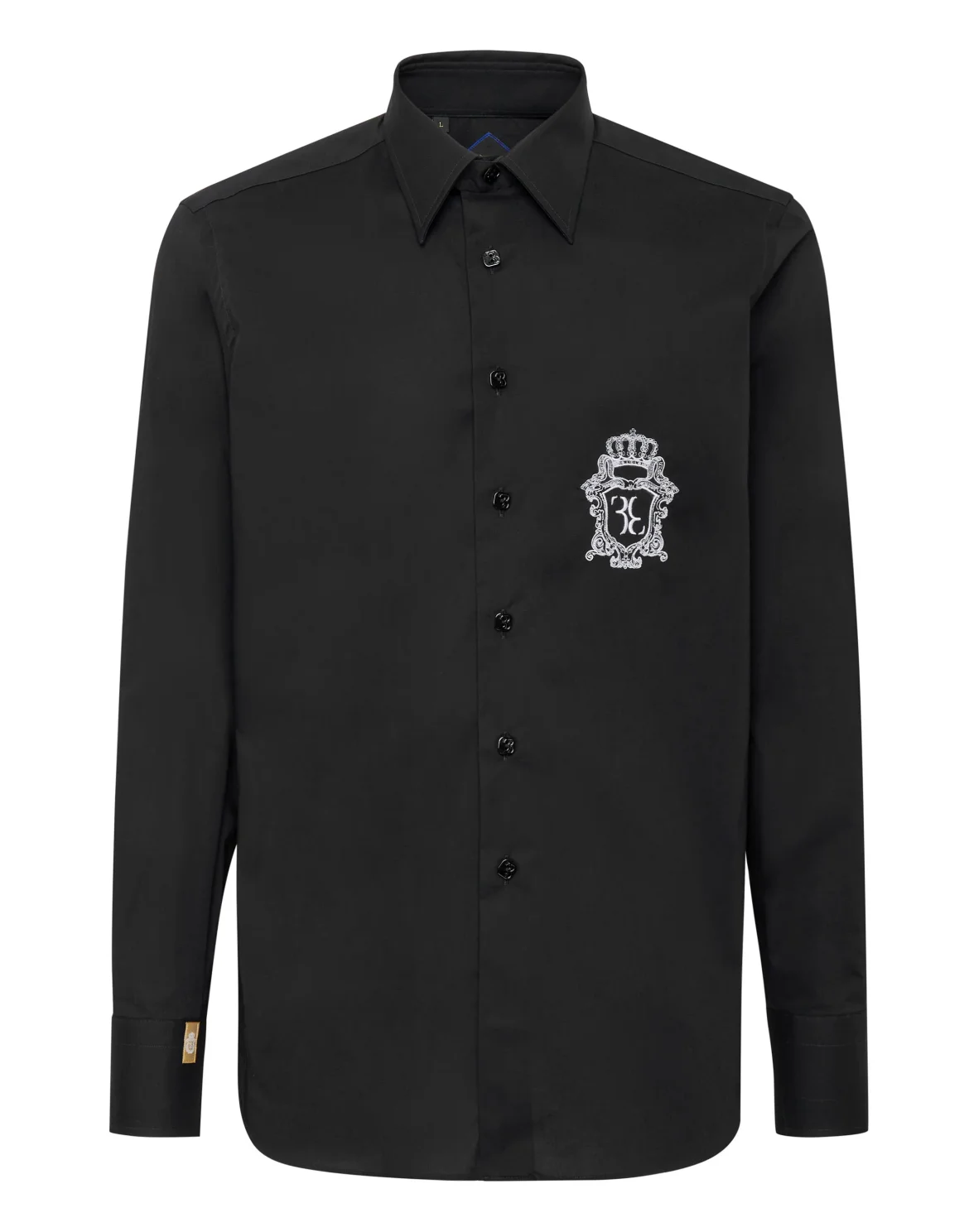 Shirt Silver Cut LS, цвет: Черный