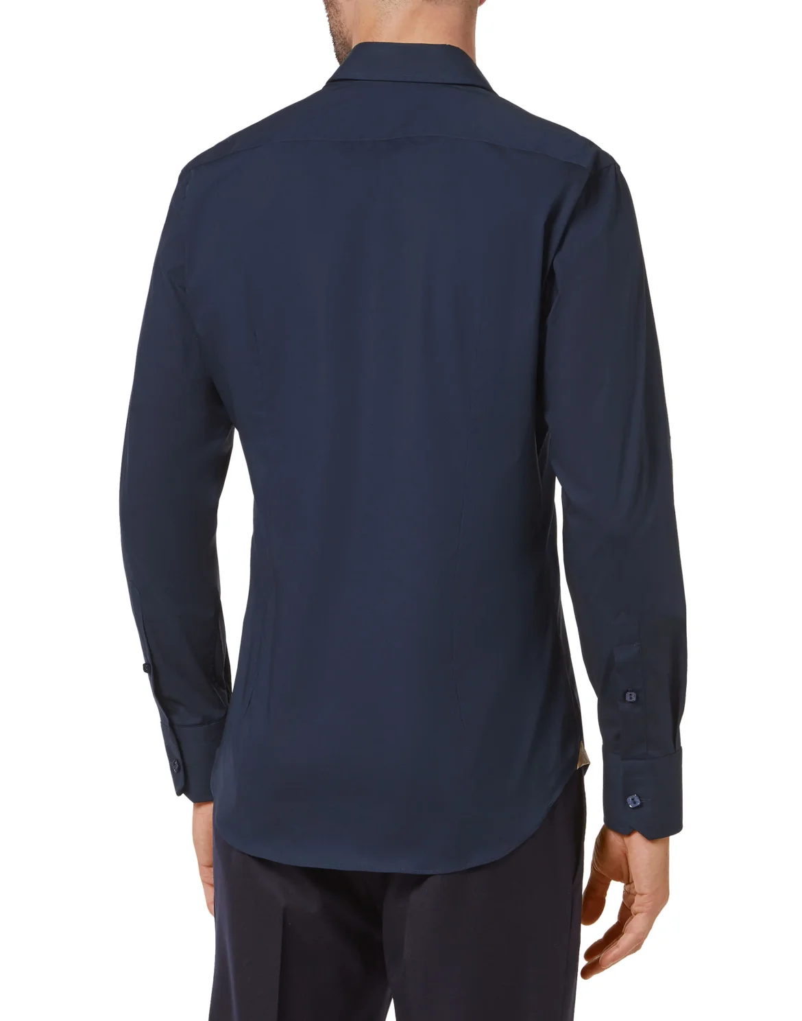 Shirt Silver Cut LS, цвет: Синий