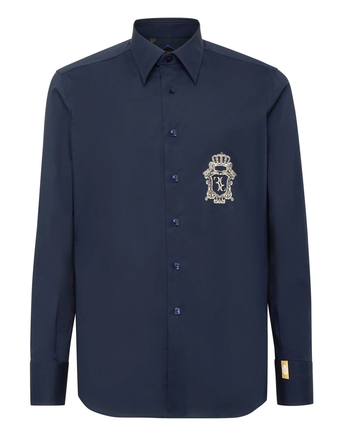 Shirt Silver Cut LS, цвет: Синий