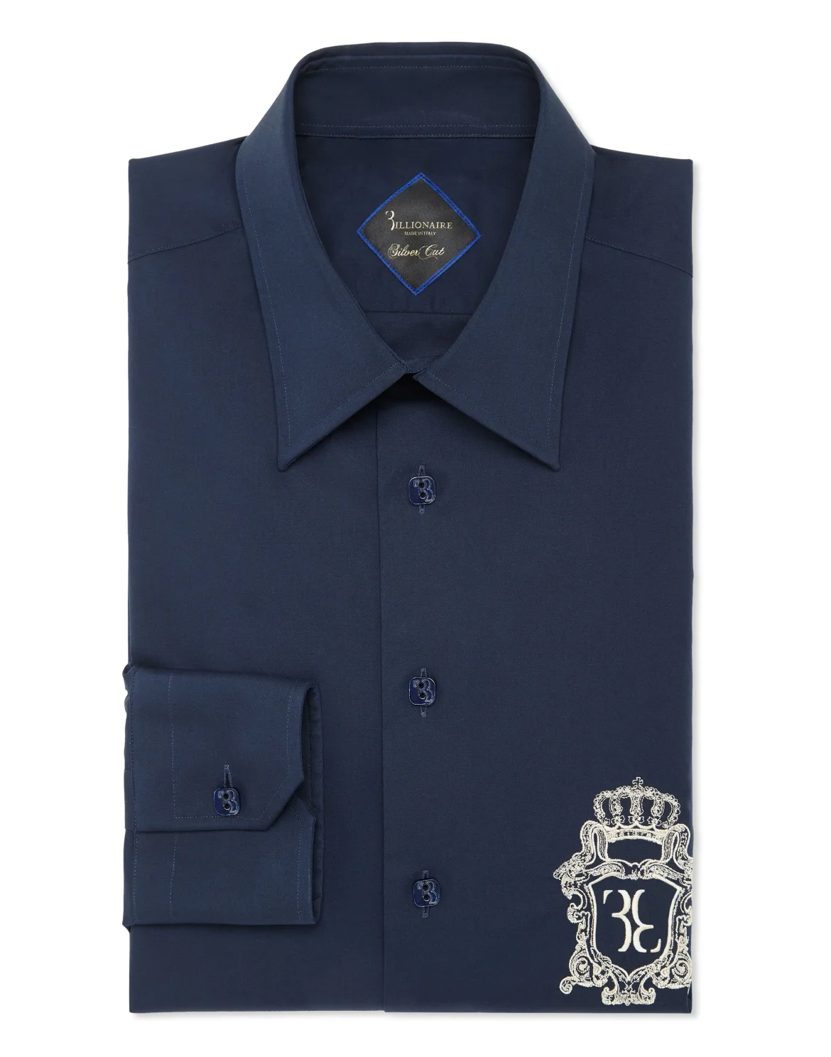 Shirt Silver Cut LS, цвет: Синий
