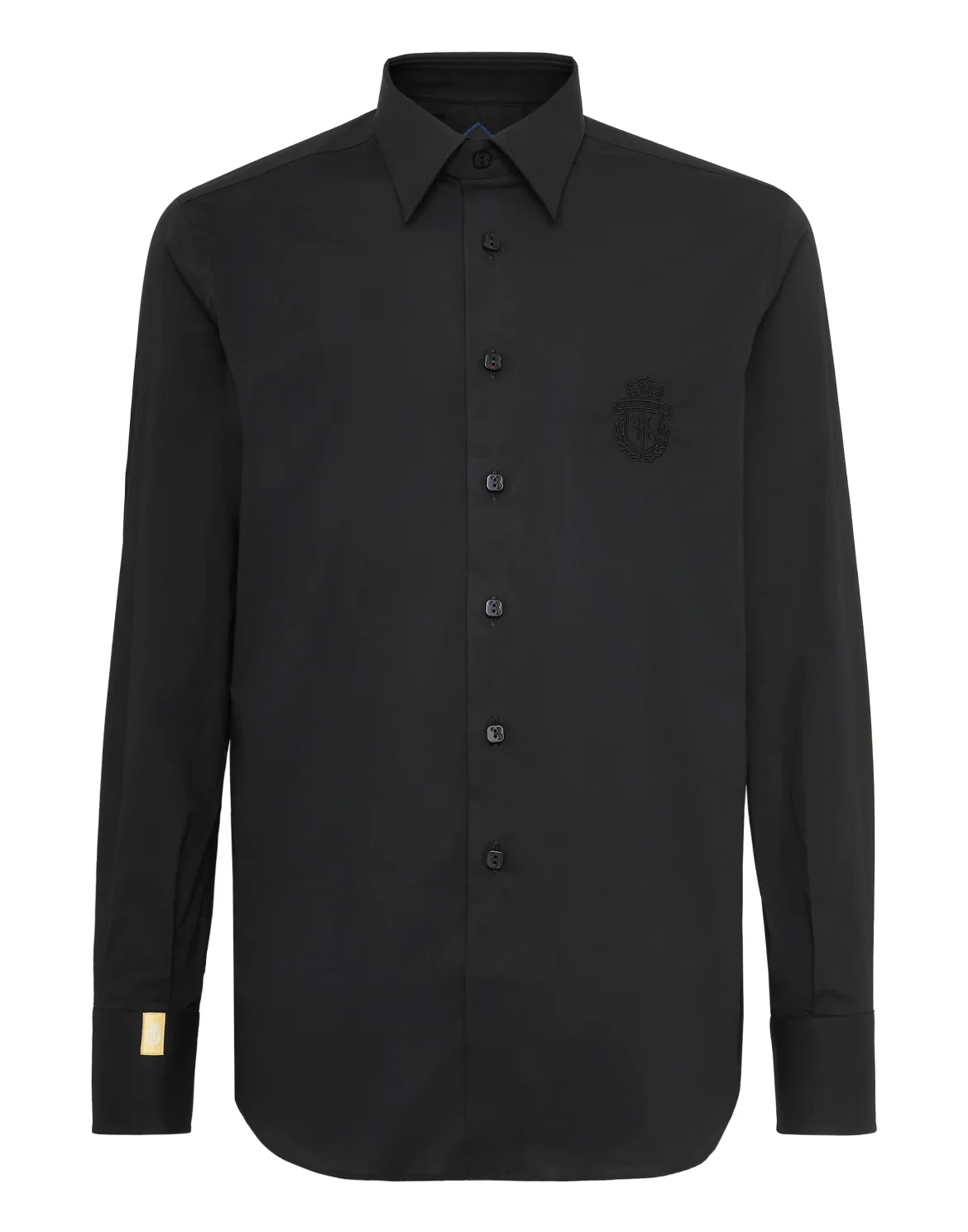 Shirt Silver Cut LS, цвет: Черный
