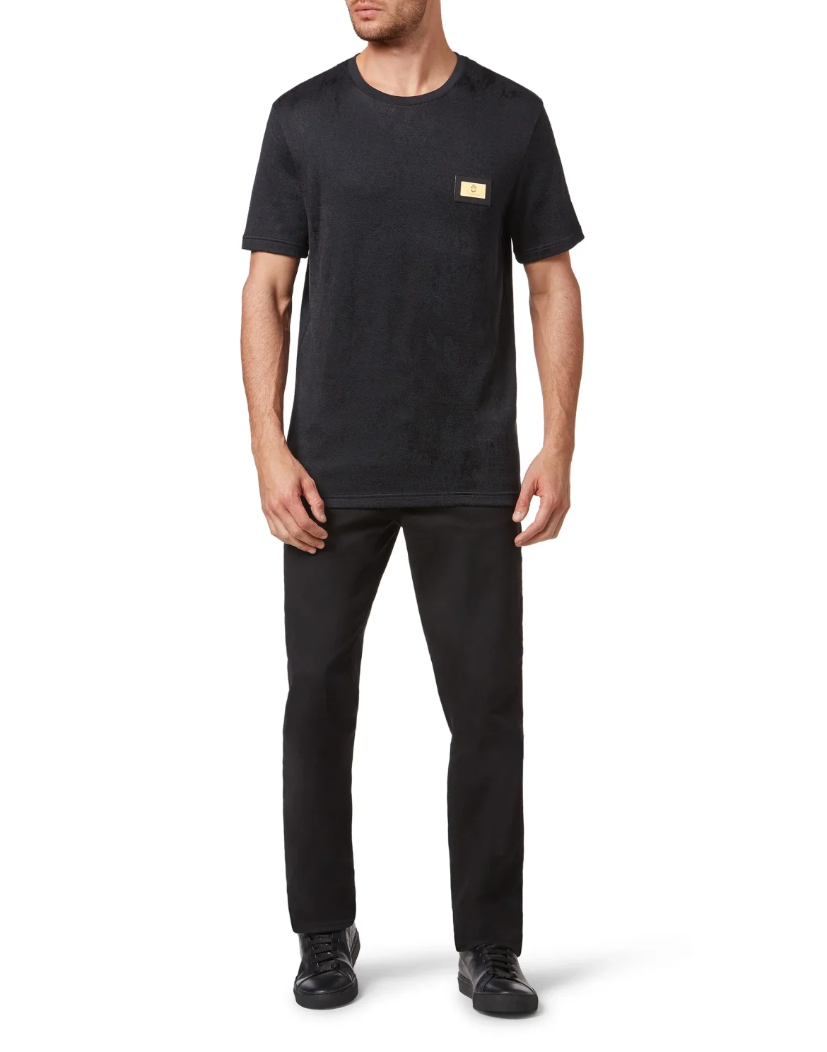 T-shirt Round Neck SS, цвет: Черный
