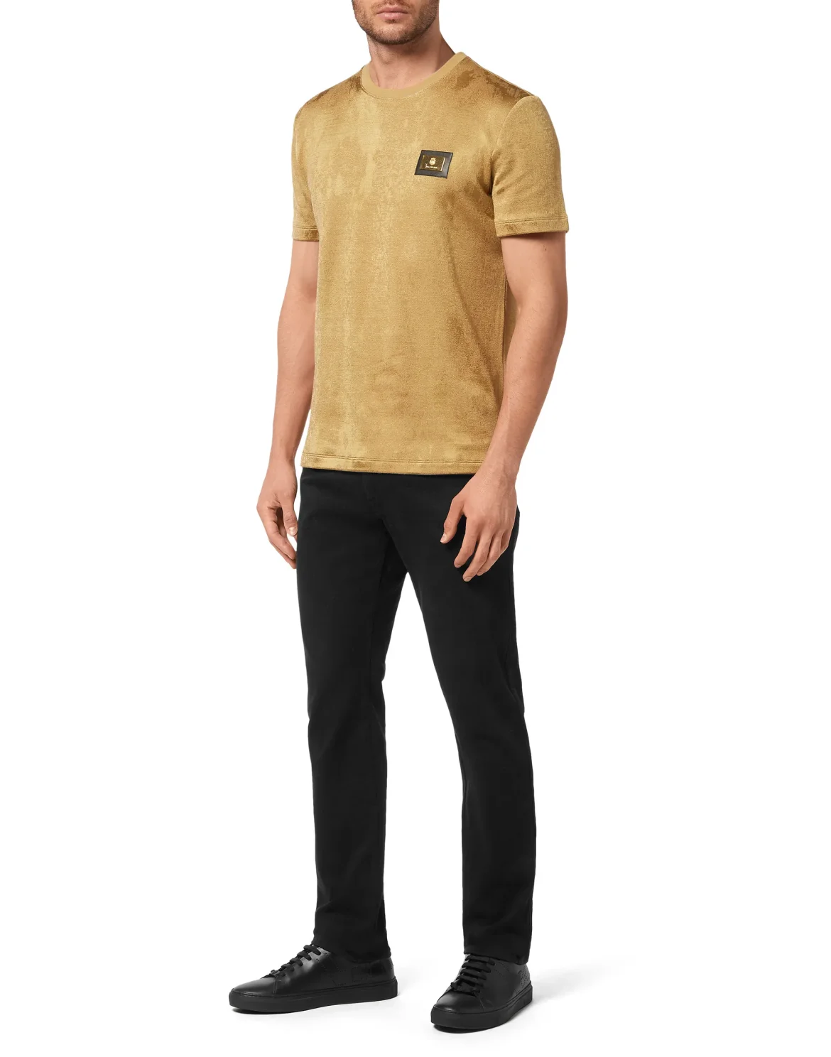 T-shirt Round Neck SS, цвет: Золотой