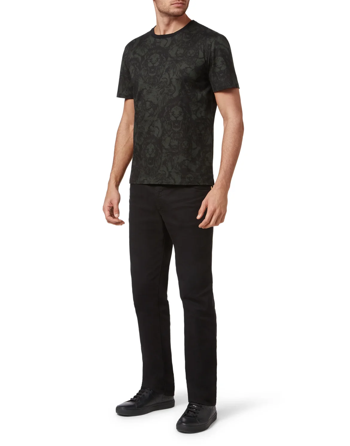 T-shirt Round Neck SS, цвет: Камуфляж
