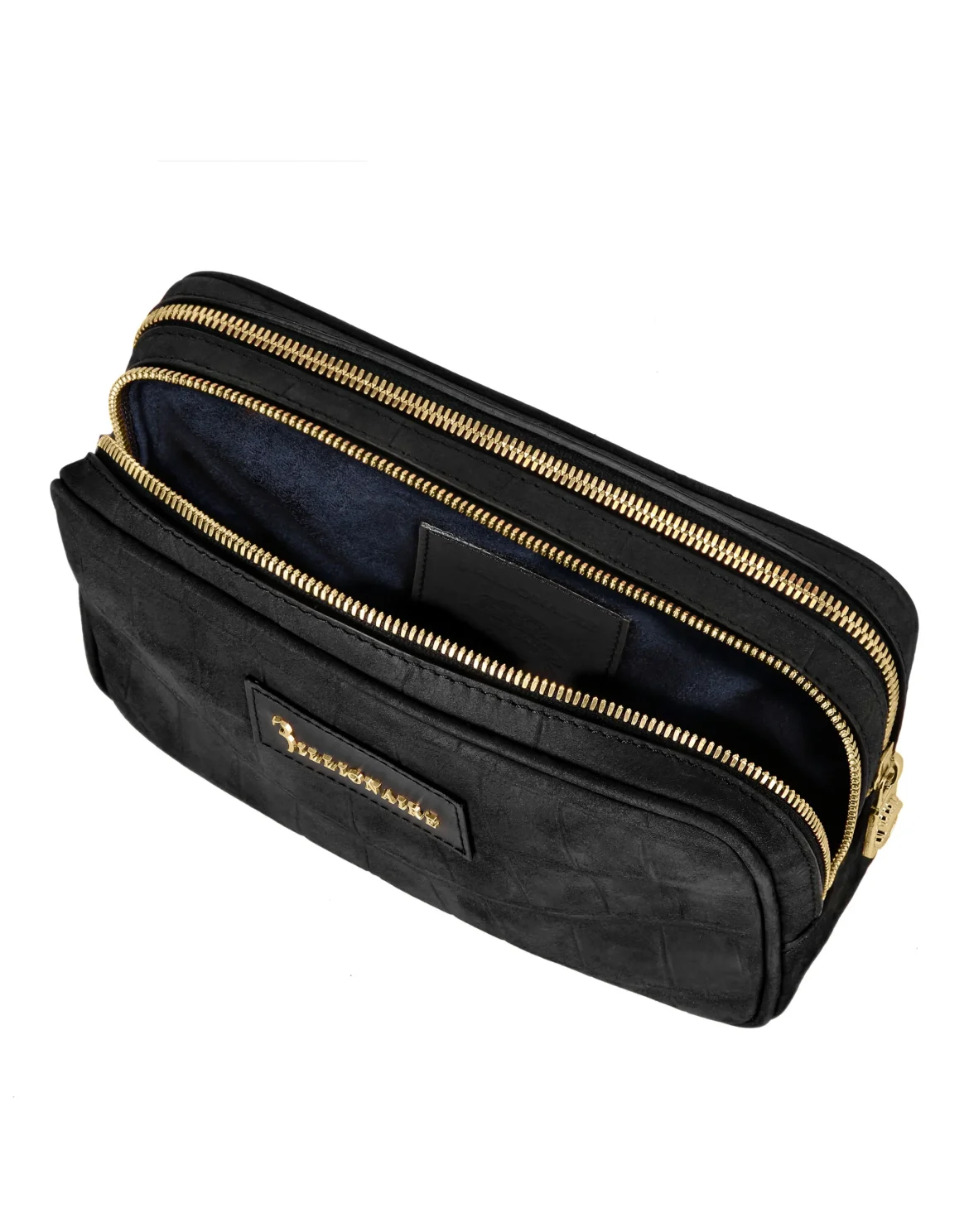 Leather Beauty case, цвет: Черный