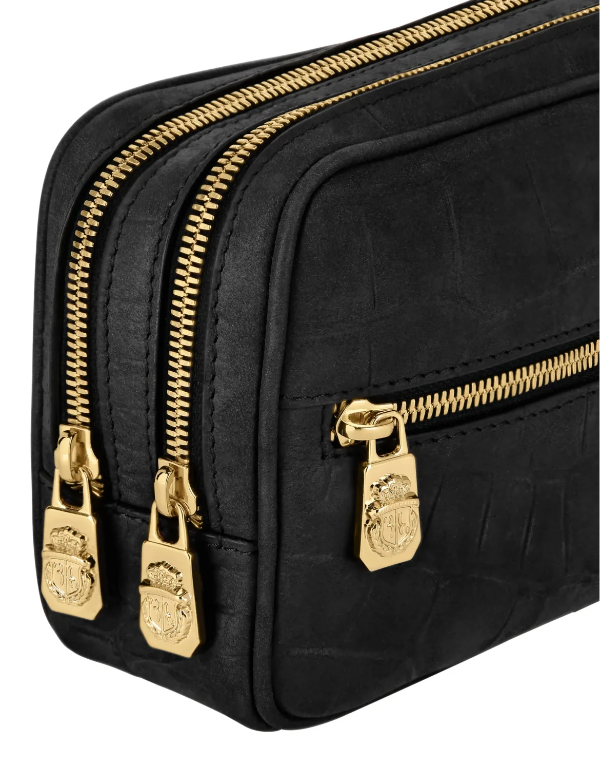 Leather Beauty case, цвет: Черный