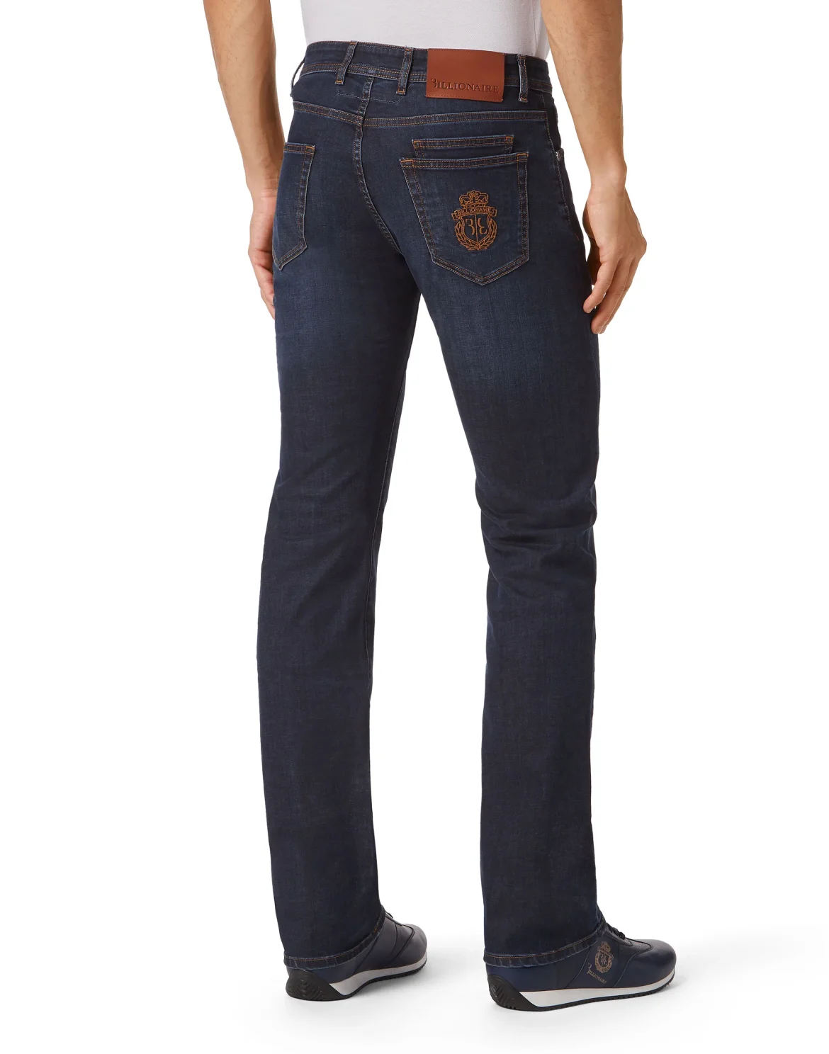 Denim Trousers Regular Fit, цвет: Синий