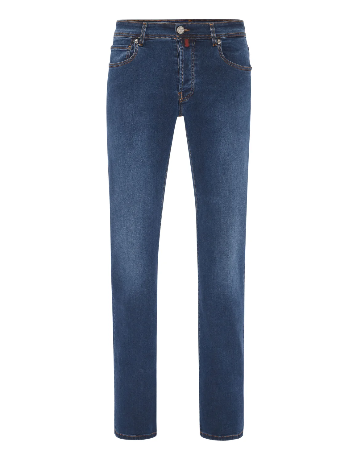 Denim Trousers Regular Fit, цвет: Синий