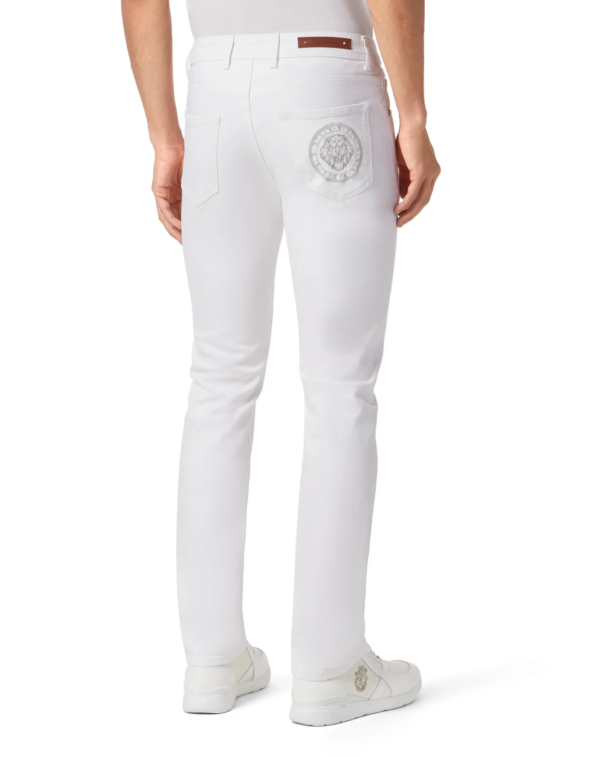 Denim Trousers Super Straight Cut Fit, цвет: Белый