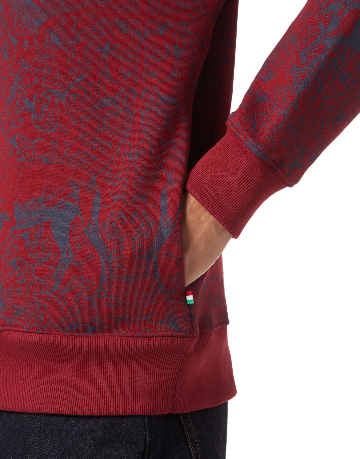 Hoodie Sweatshirt, цвет: Красный