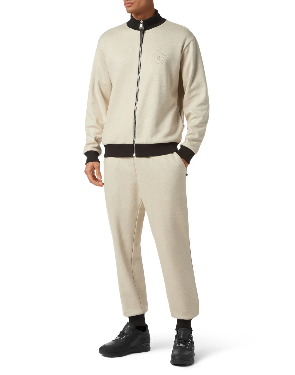 Jogging Tracksuit: Top/Trousers, цвет: Бежевый