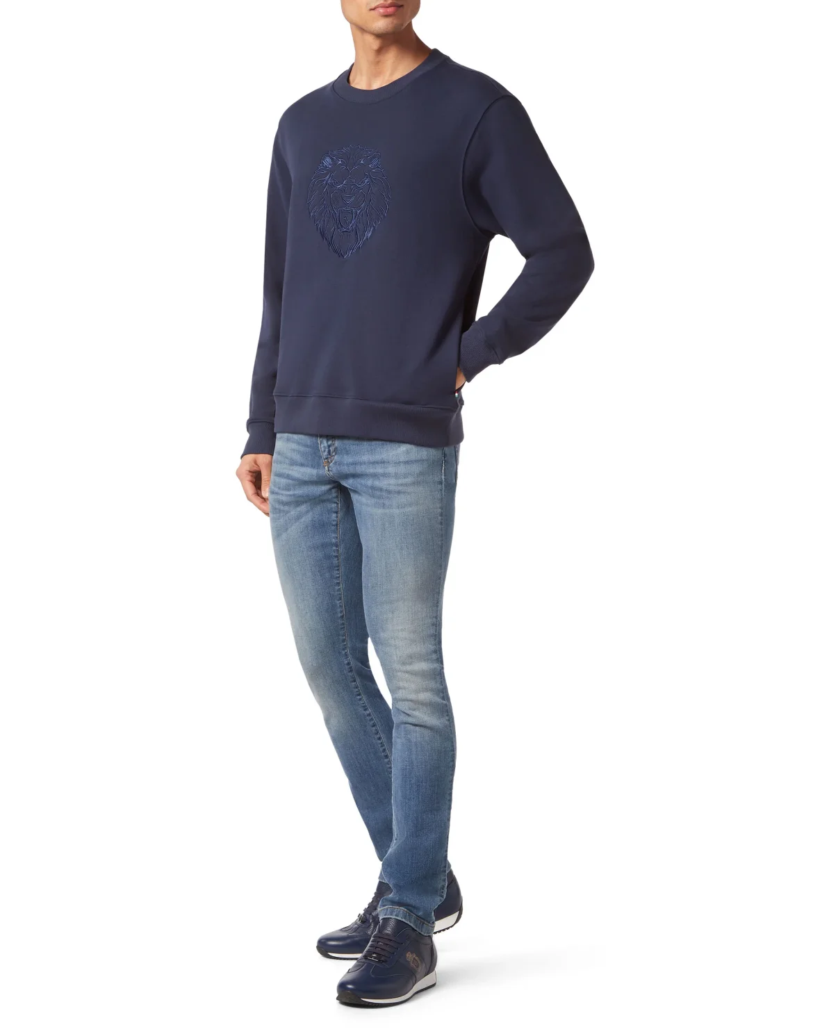 Sweatshirt LS, цвет: Синий