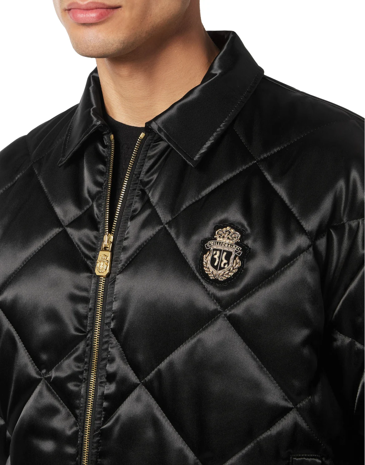 Nylon Bomber, цвет: Черный