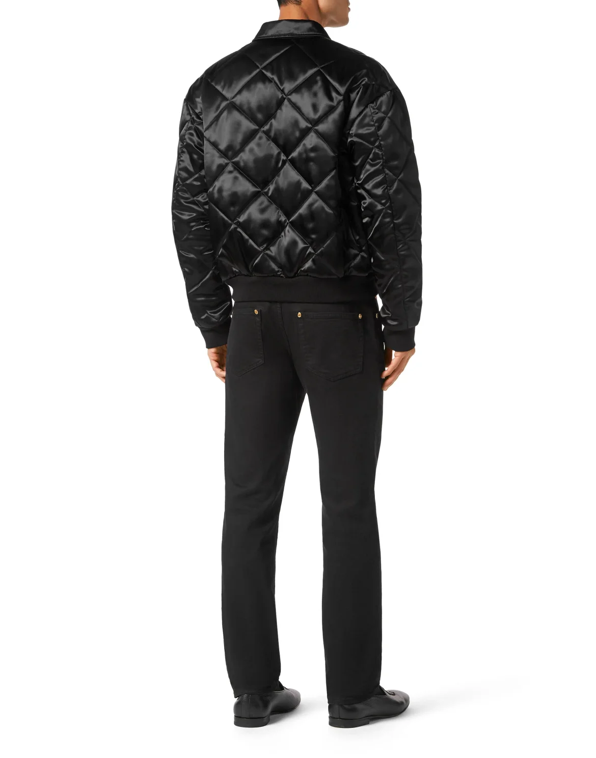Nylon Bomber, цвет: Черный