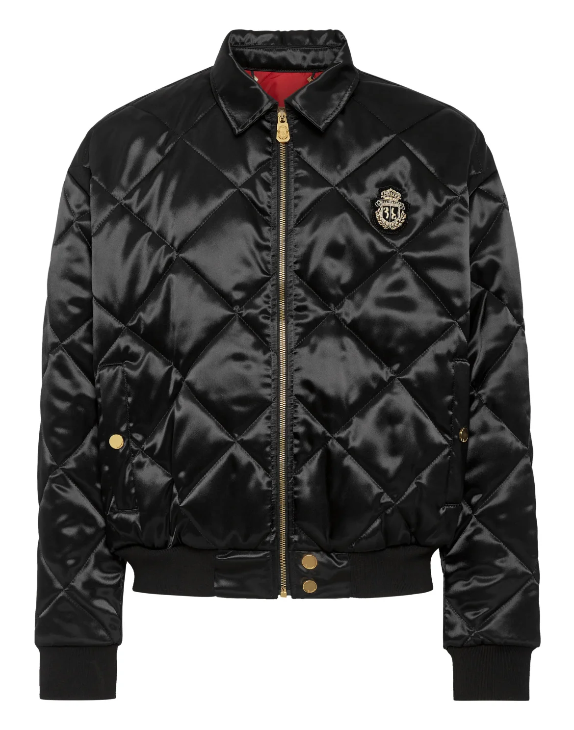 Nylon Bomber, цвет: Черный