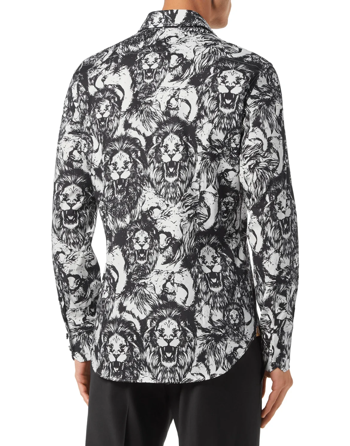 Shirt Slim Fit, цвет: Черный