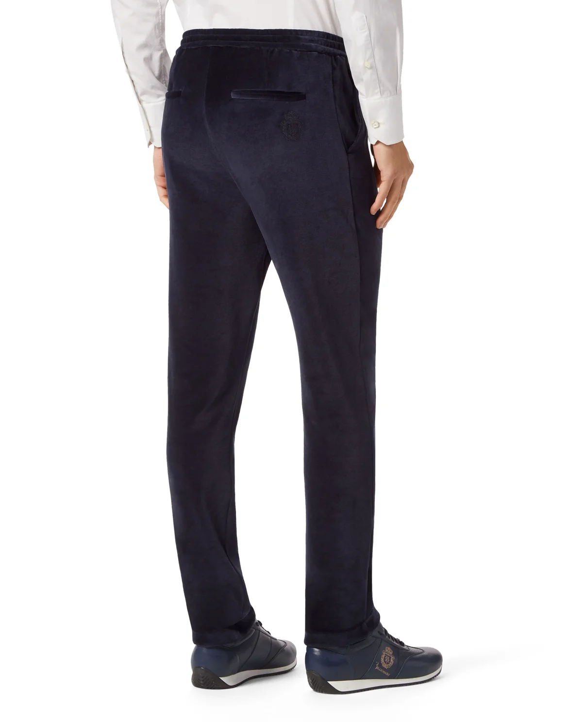 Chenille Jogging Trousers, цвет: Синий