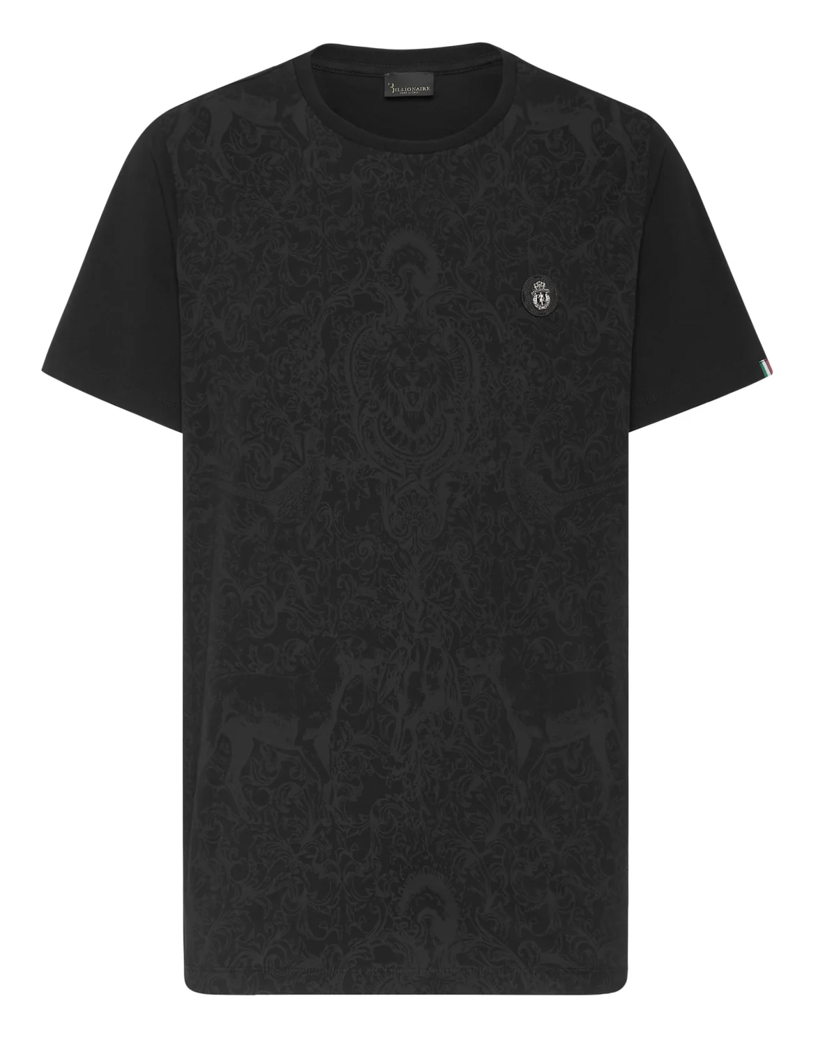 Jersey T-shirt Round Neck SS, цвет: Черный