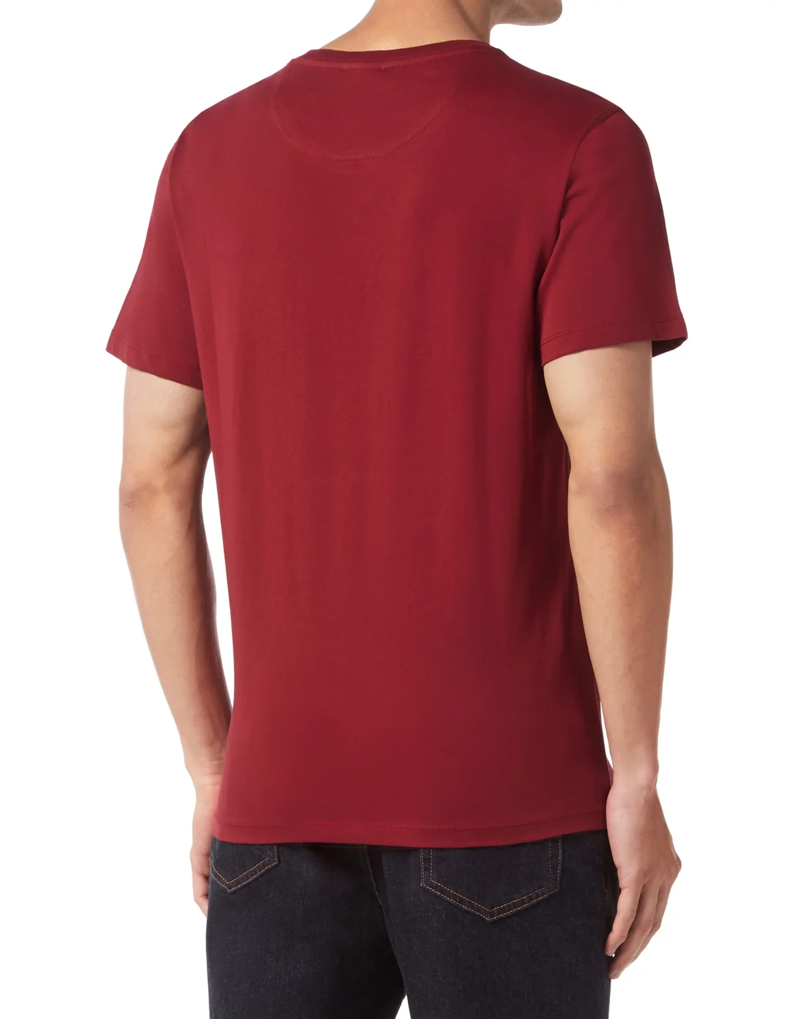 Jersey T-shirt Round Neck SS, цвет: Красный