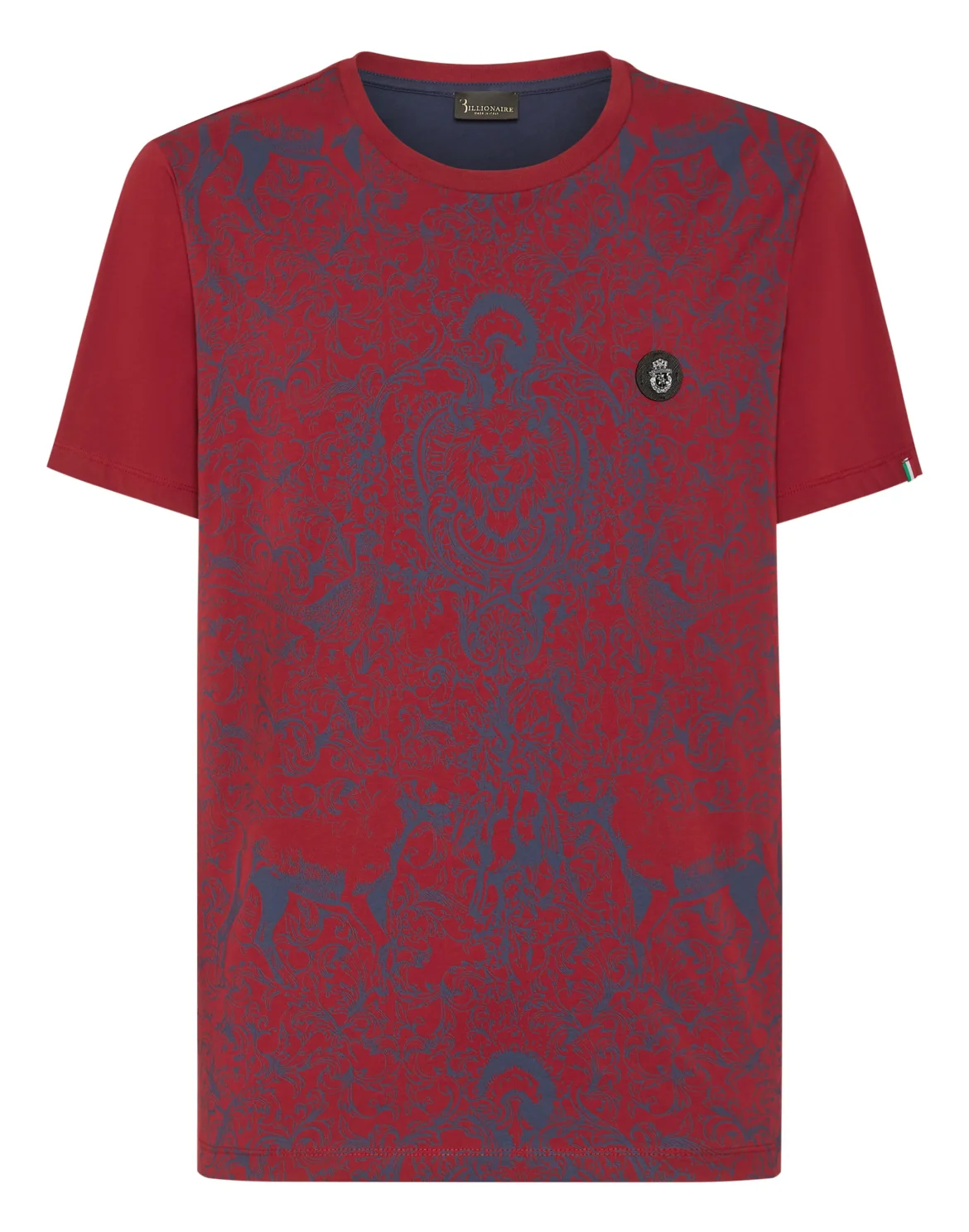 Jersey T-shirt Round Neck SS, цвет: Красный