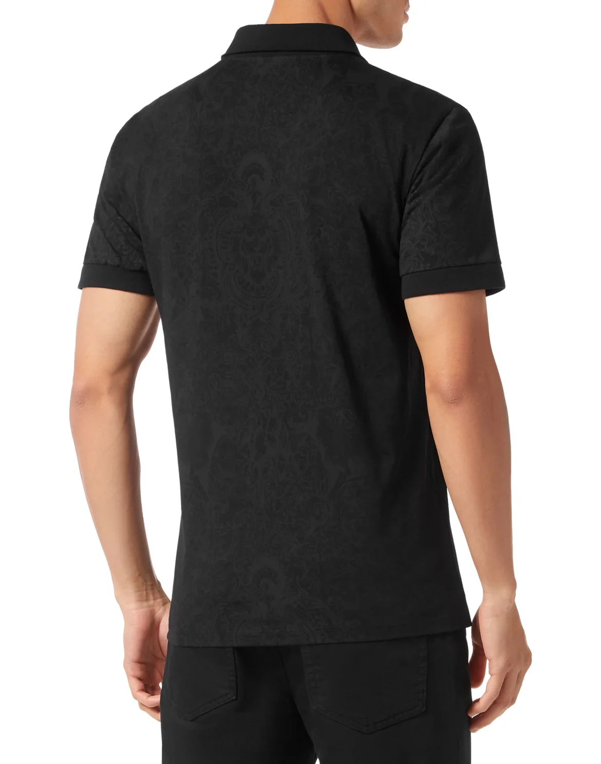 Piquet Polo shirt SS, цвет: Черный