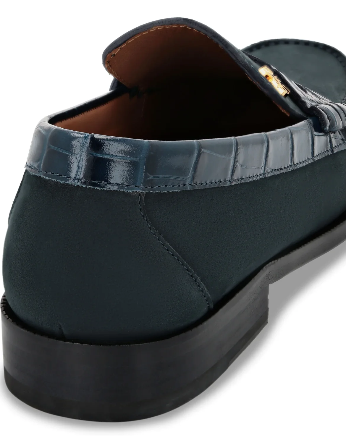 Nabuk Moccasin, цвет: Синий