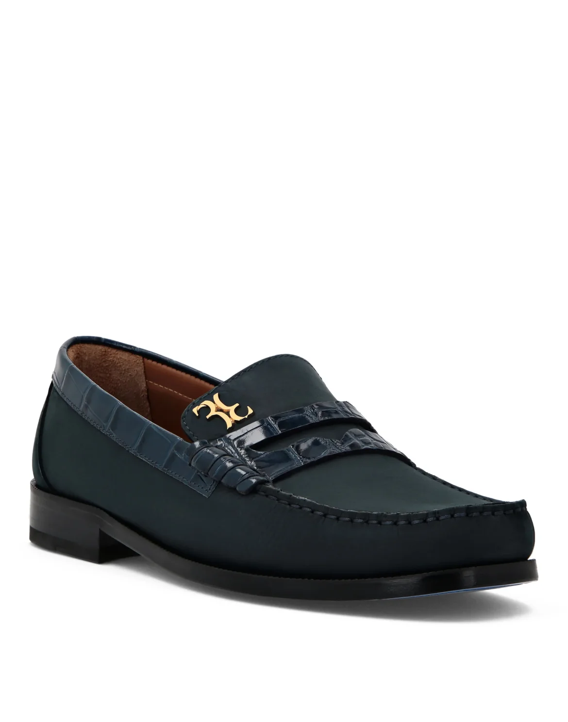 Nabuk Moccasin, цвет: Синий