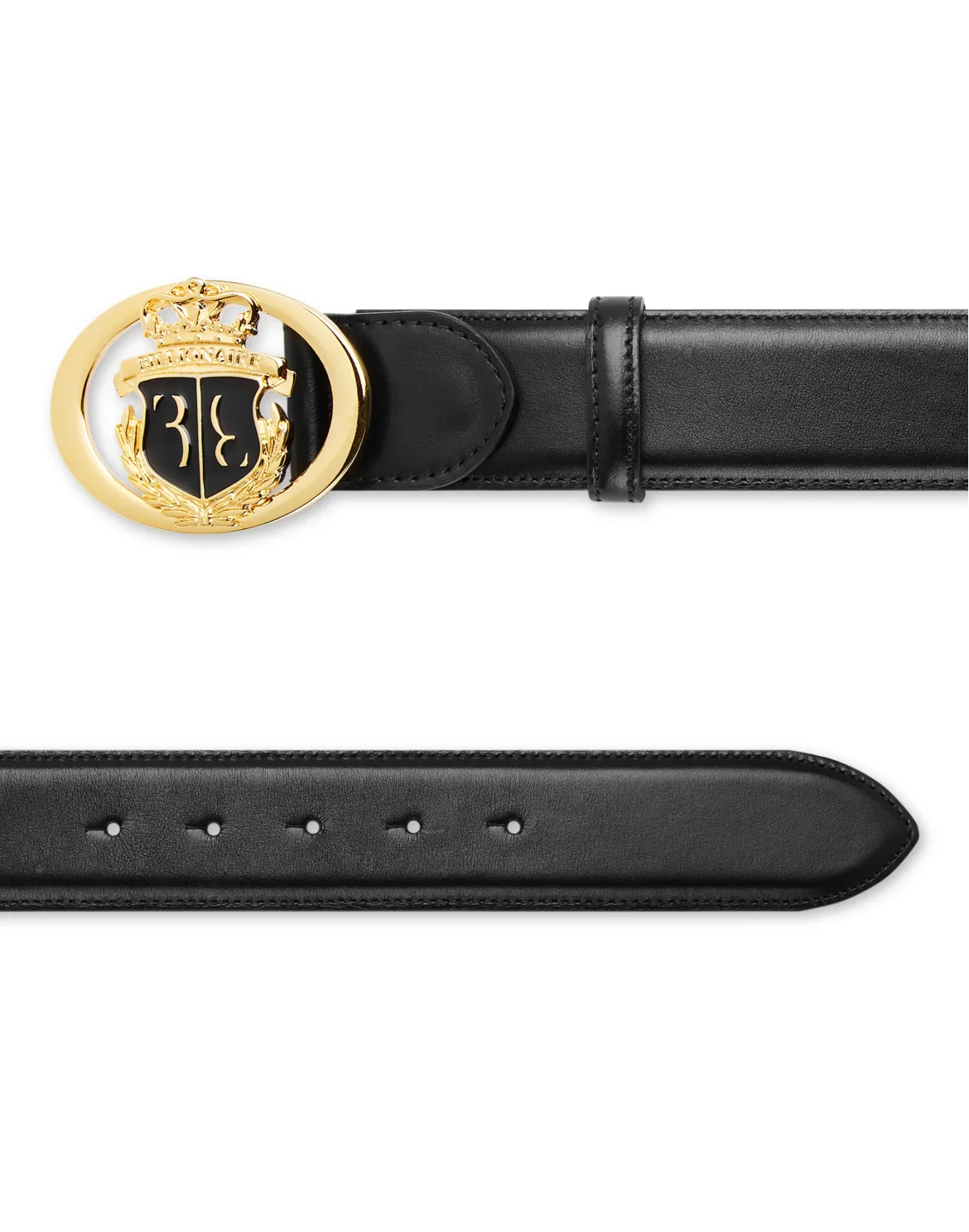 Leather Belt, цвет: Черный